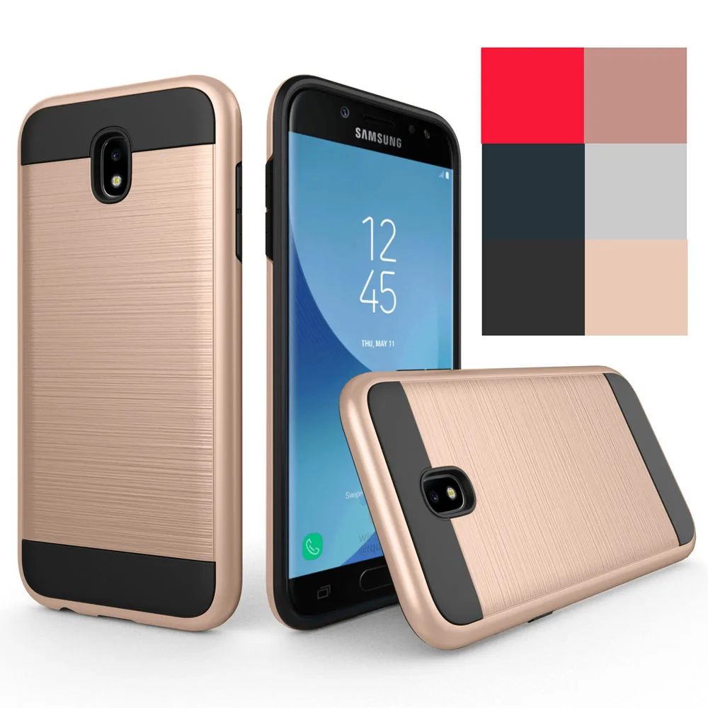 2в1 матовый защитный чехол противоударный для Samsung Galaxy J3 2018/J3 REACH/Eclipse 2/Orbit/Amp Prime 3/Sol