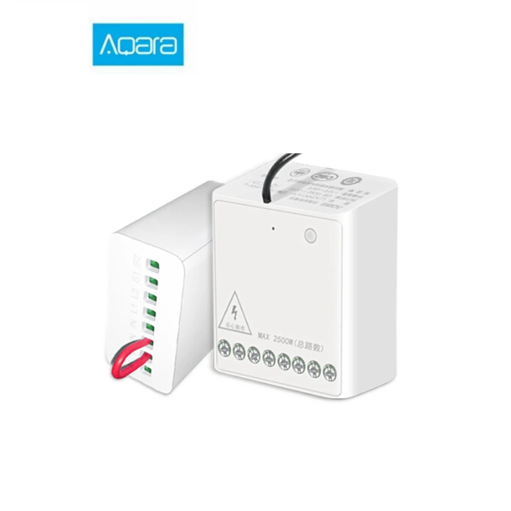Aqara двухстороннее умное управление Modulet Настройка Беспроводное 2 каналами работа