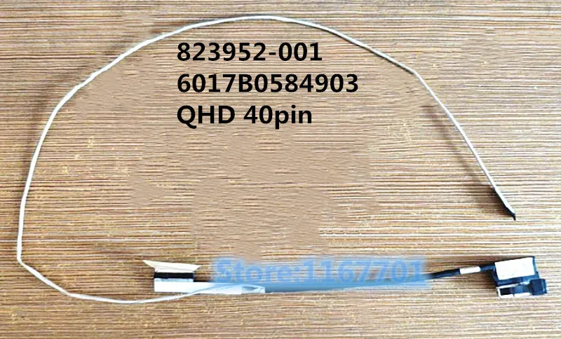 New Original Laptop/notebook LCD/LED/LVDS cable for HP Elitebook 840G3 745G3 745 840 G3 823952-001 6017B0584903 QHD 40pin
New Original Laptop/notebook LCD/LED/LVDS cable for HP Elitebook 840G3 745G3 745 840 G3 823952-001 6017B0584903 QHD 40pin