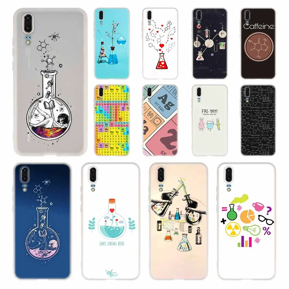 MLLSE Chemistry drawing New Case Silicone Soft TPU Cover For Huawei P50 P30 P40 P20 Pro P10 Lite P Smart Z 2019 2020
MLLSE Chemistry drawing New Case Silicone Soft TPU Cover For Huawei P50 P30 P40 P20 Pro P10 Lite P Smart Z 2019 2020