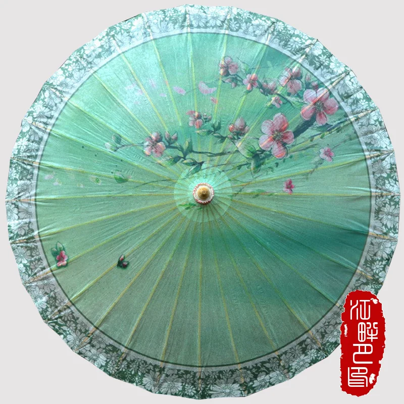 Chinese Spring Scenery Sunshade Parasols Umbrella Women Kids Traditional Dance Parasol Japanese Props paraguas
Chinese Spring Scenery Sunshade Parasols Umbrella Women Kids Traditional Dance Parasol Japanese Props paraguas