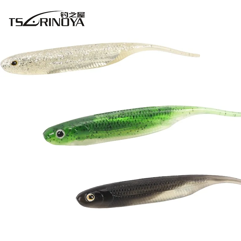 TSURINOYA 3Pcs Soft Fishing Lure 100mm 6.2g 3D Hollow Fish Soft Bait Plastic Silicone Baits Para Pesca Leurre Souple De Peche
TSURINOYA 3Pcs Soft Fishing Lure 100mm 6.2g 3D Hollow Fish Soft Bait Plastic Silicone Baits Para Pesca Leurre Souple De Peche