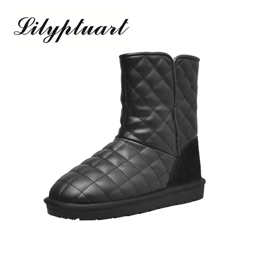 2018 new European and American style microfiber material snow boots round head classic low heel rubber soles warm boots women
2018 new European and American style microfiber material snow boots round head classic low heel rubber soles warm boots women