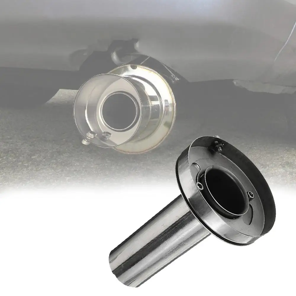 Car Removable Silencer 4" Tip Muffler Exhaust Baffle Reducer T-304 Silencer Stainless Car Exhaust Systems Round Tip Muffler
Car Removable Silencer 4" Tip Muffler Exhaust Baffle Reducer T-304 Silencer Stainless Car Exhaust Systems Round Tip Muffler