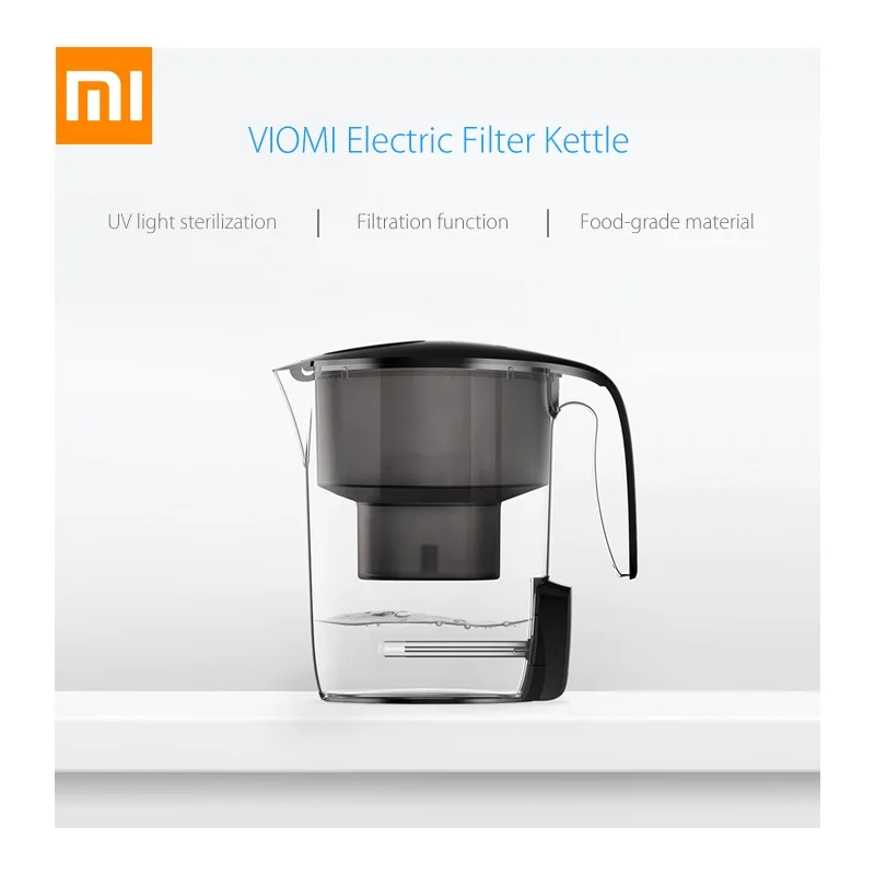 11 Viomi Mi фильтр для воды чайник UV L1 ультрафиолетовый УФ стерилизация 7 тяжелый