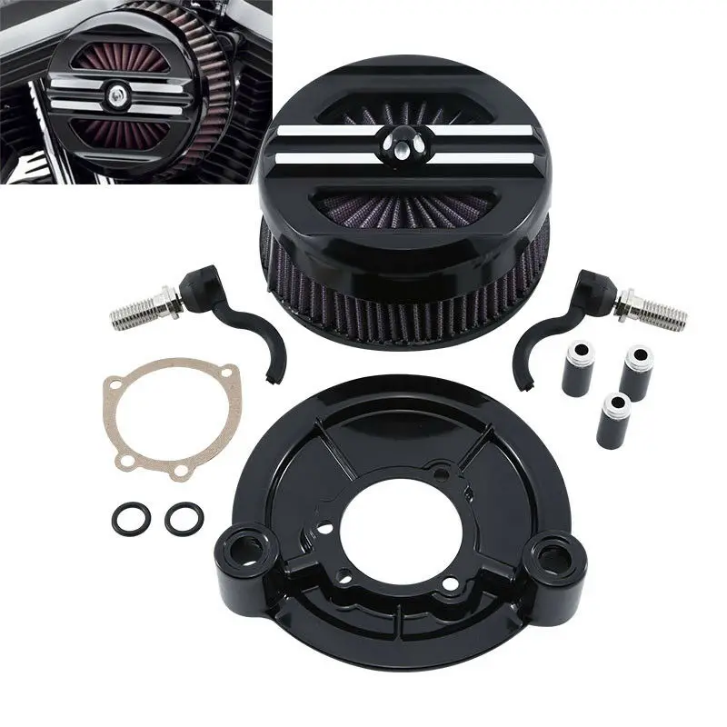 Motorcycle Air Cleaner Intake Filter Set For Harley Sportster XL models SuperLow XL883L
Motorcycle Air Cleaner Intake Filter Set For Harley Sportster XL models SuperLow XL883L