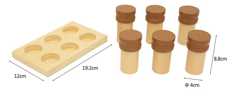 New Wooden Blocks Toy Baby Toy Montessori Scent Smelling Early Childhood Education Preschool Training Kids Toys Free Shipping
New Wooden Blocks Toy Baby Toy Montessori Scent Smelling Early Childhood Education Preschool Training Kids Toys Free Shipping