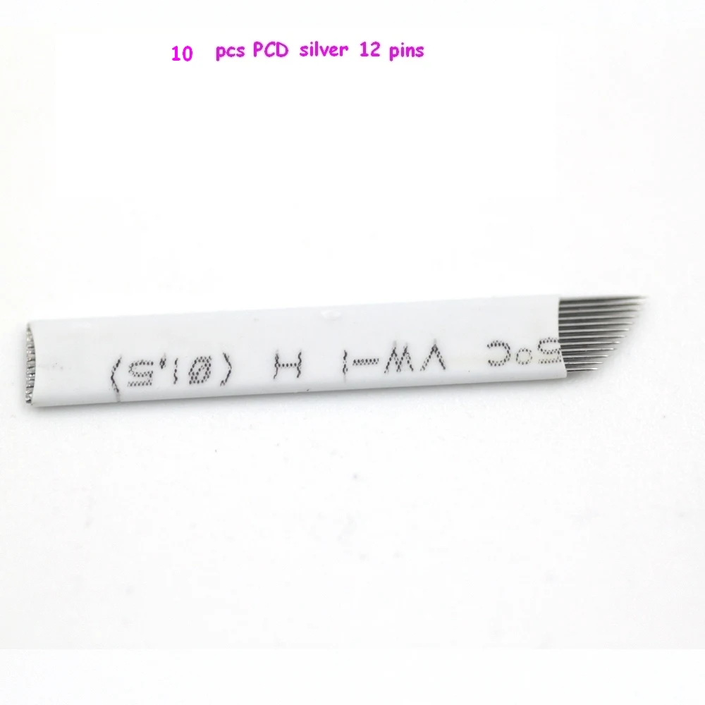 10 шт./лот 12 pin серебряный Перманентный макияж ручное лезвие татуировки брови микроблейдинг иглы для ручного тату ручка машина
10 шт./лот 12 pin серебряный Перманентный макияж ручное лезвие татуировки брови микроблейдинг иглы для ручного тату ручка машина