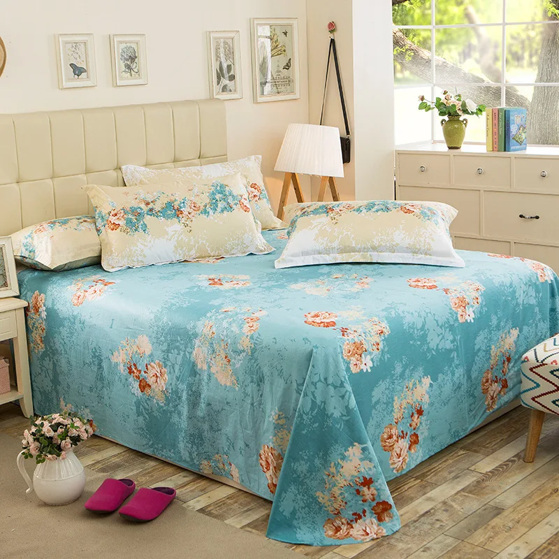 1 Piece 100% Cotton Beauty Floral Flat Sheet For Children Adults Single Double Bed Flat Bed sheets XF631-2
1 Piece 100% Cotton Beauty Floral Flat Sheet For Children Adults Single Double Bed Flat Bed sheets XF631-2