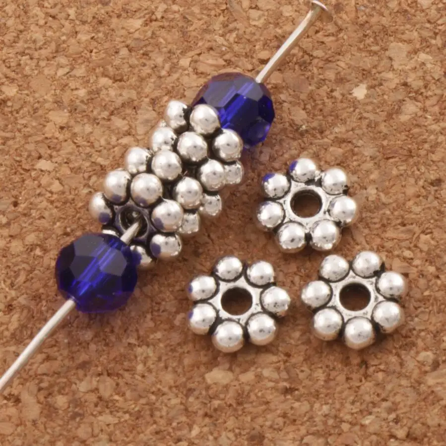 Daisy Snowflake Rondelle Beads 8x8mm 600PCS zinc alloy Spacers Jewelry Findings L644
Daisy Snowflake Rondelle Beads 8x8mm 600PCS zinc alloy Spacers Jewelry Findings L644