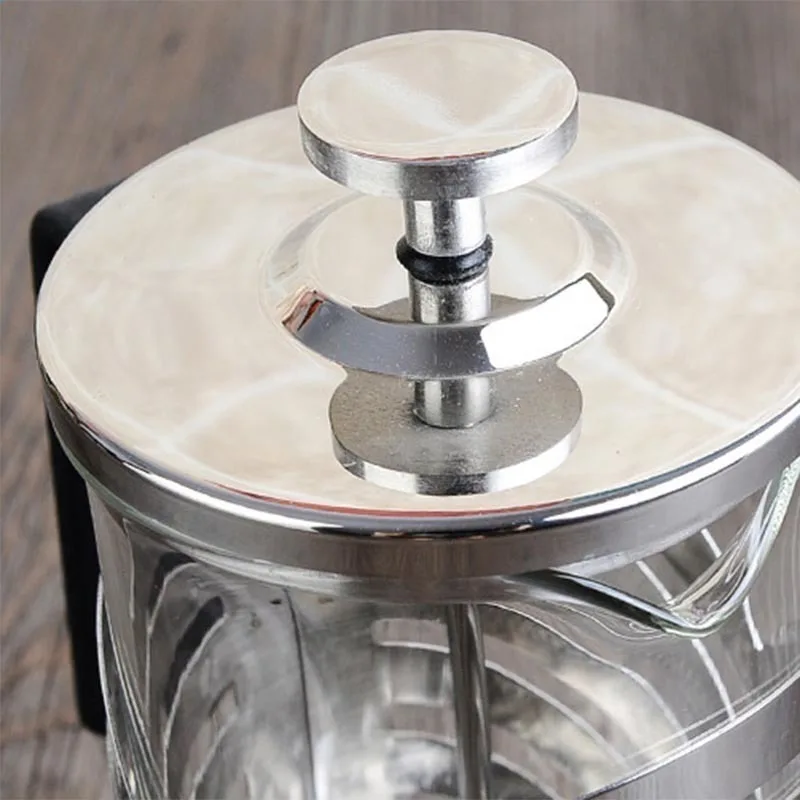 1000ml Creative French Press Coffee Moka Pot Plunger Maker Stainless Steel Glass Body Tea Infuser Filter Dolce Gusto Cafeteira
1000ml Creative French Press Coffee Moka Pot Plunger Maker Stainless Steel Glass Body Tea Infuser Filter Dolce Gusto Cafeteira