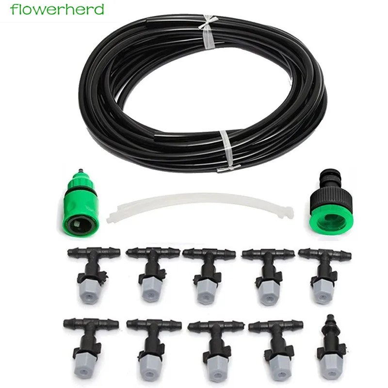 15m Automatic Micro Drip Irrigation System Garden Irrigation Spray Self Watering Kits with 25pieces Adjustable Dripper
15m Automatic Micro Drip Irrigation System Garden Irrigation Spray Self Watering Kits with 25pieces Adjustable Dripper