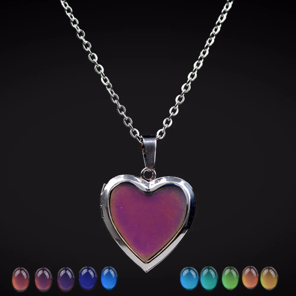 Ожерелье с подвеской в виде сердца персикового цвета ожерелье регулируемой