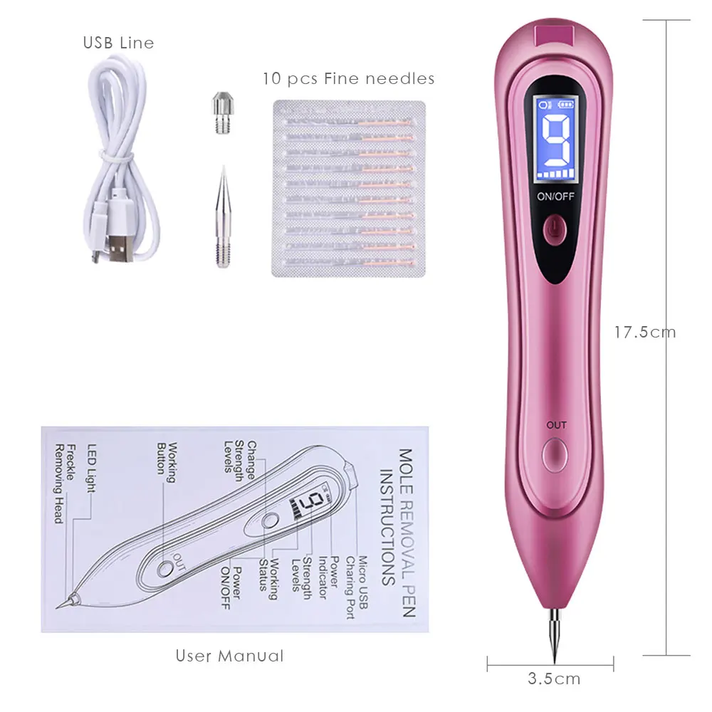 Picosecond Laser Pen Blue Red Light Therapy Tattoo Scar Warts Mole Freckle Removal Dark Spot Remover Machine Portable Laser Pen
Picosecond Laser Pen Blue Red Light Therapy Tattoo Scar Warts Mole Freckle Removal Dark Spot Remover Machine Portable Laser Pen