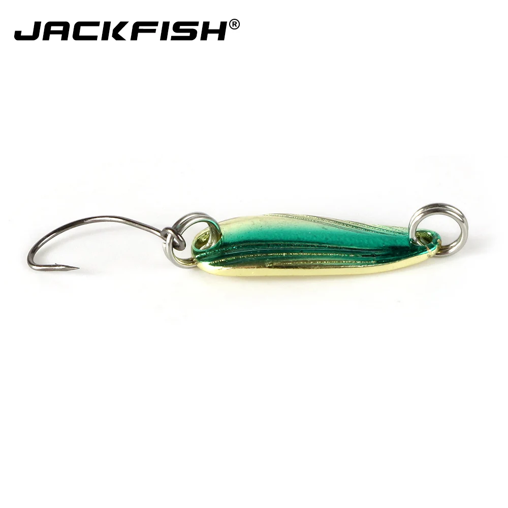 JACKFISH 6 видов цветов приманка для рыбалки шт./лот текстурная металлическая 4 5 см/3 г