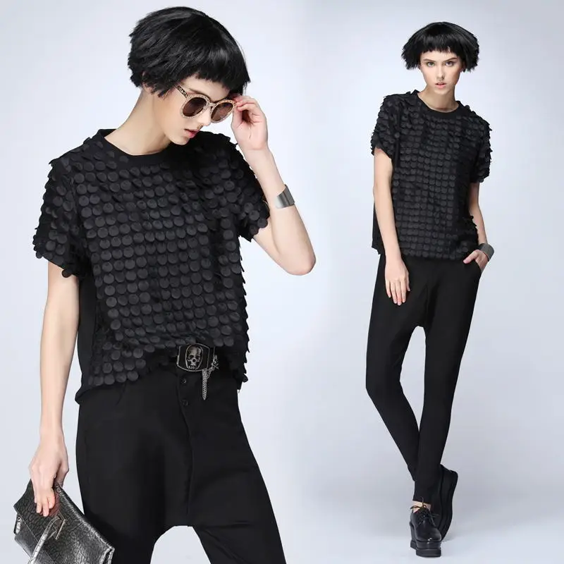 Black Harajuku Summer 2020 Fashion Women Shirts Original Character Dot Printed O-neck Short Sleeve Shirt Casual Black Brand Tops
Black Harajuku Summer 2020 Fashion Women Shirts Original Character Dot Printed O-neck Short Sleeve Shirt Casual Black Brand Tops