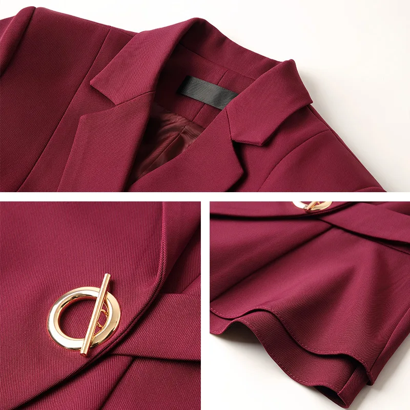 Women Suit 2019 Elegant Full Sleeve Slim Ruffles Blazers Office Lady Fashion Casual Work Coat Women Clothes Suits Female
Women Suit 2019 Elegant Full Sleeve Slim Ruffles Blazers Office Lady Fashion Casual Work Coat Women Clothes Suits Female