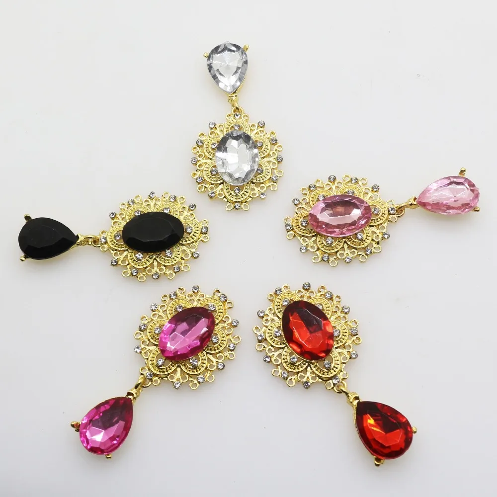 YWXINXI Fashion New Hot 1Pcs/Lot Flatback Brooches 28*56mm Alloy Accessories Diy jewelry Rhinestones Decoration 11Color
YWXINXI Fashion New Hot 1Pcs/Lot Flatback Brooches 28*56mm Alloy Accessories Diy jewelry Rhinestones Decoration 11Color