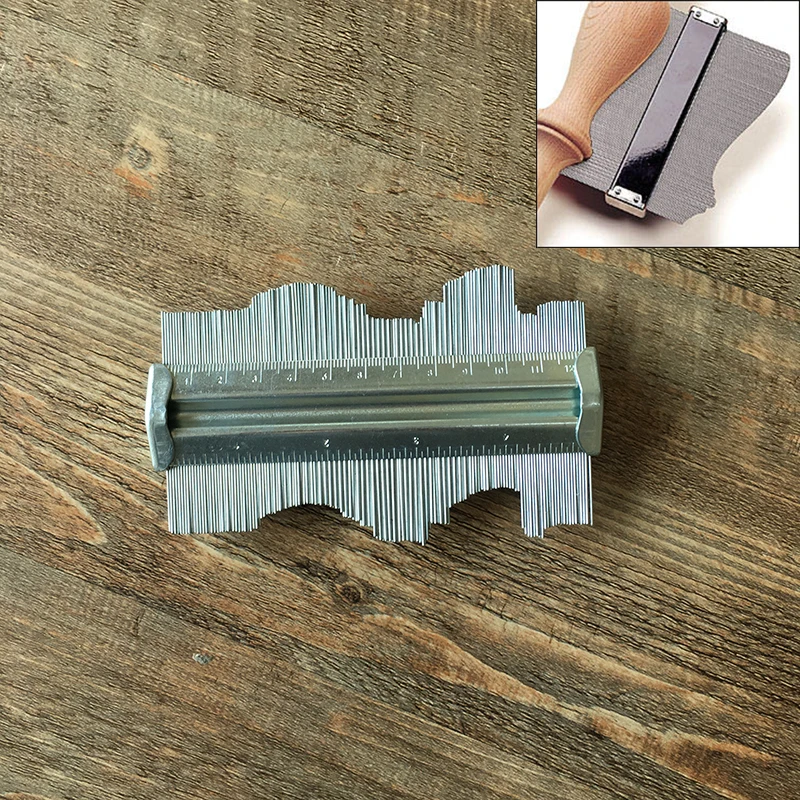 125mm Metal Professional Contour Profile Gauge Guage Tiling Laminate Tiles General Tools Contour Gauge Duplicator Hand Tool
125mm Metal Professional Contour Profile Gauge Guage Tiling Laminate Tiles General Tools Contour Gauge Duplicator Hand Tool