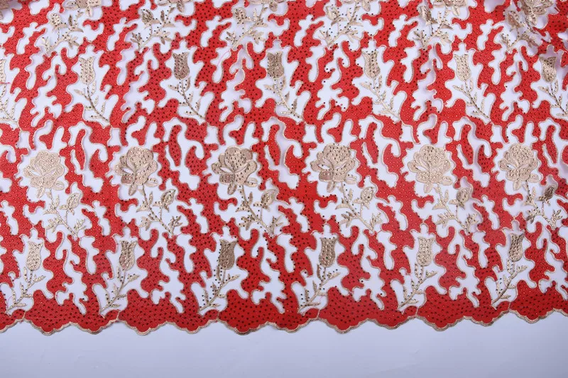 Best Quality African Red Guipure Voile Lace Fabric With Stones Latest Style 2019 African Cord Lace Fabric For Wedding
Best Quality African Red Guipure Voile Lace Fabric With Stones Latest Style 2019 African Cord Lace Fabric For Wedding