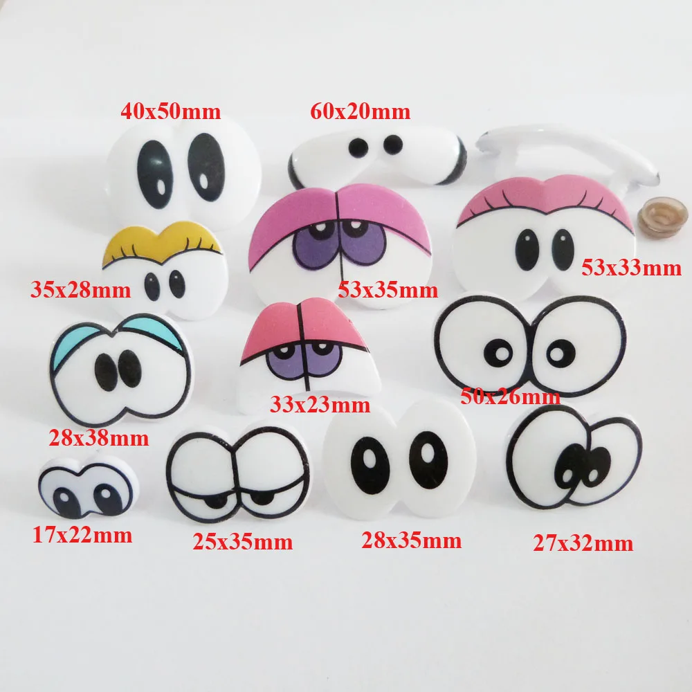 new style cartoon toy eyes safety eyes for diy plush doll findings style option--100pcs
new style cartoon toy eyes safety eyes for diy plush doll findings style option--100pcs