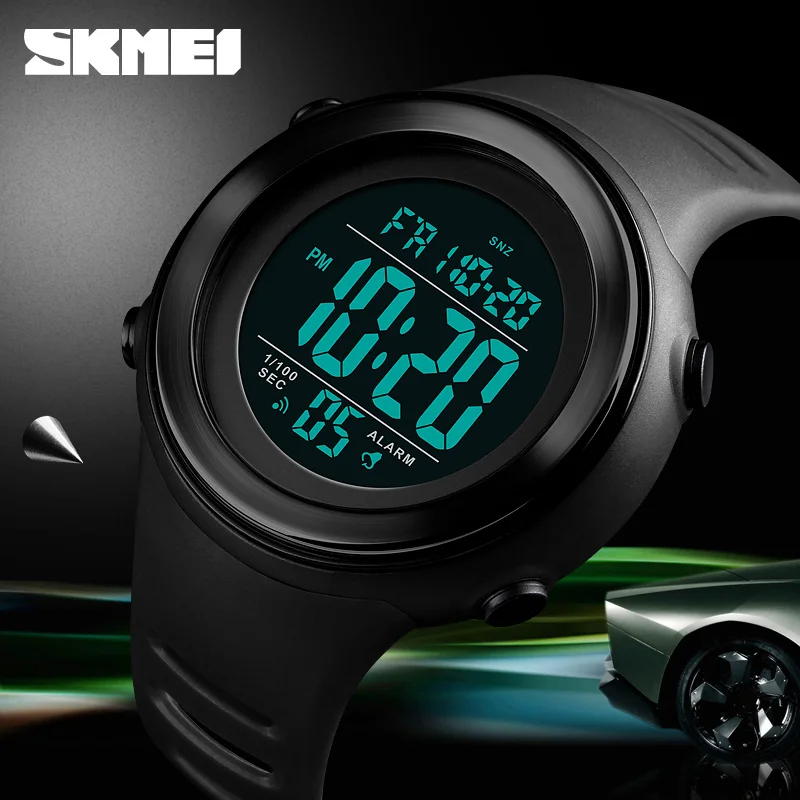 SKMEI Men Sports Watch LED Luminous Waterproof Digital Watch Wrist Dual Time Timing Backlight Waterproof Watch Relogio Masculino
SKMEI Men Sports Watch LED Luminous Waterproof Digital Watch Wrist Dual Time Timing Backlight Waterproof Watch Relogio Masculino