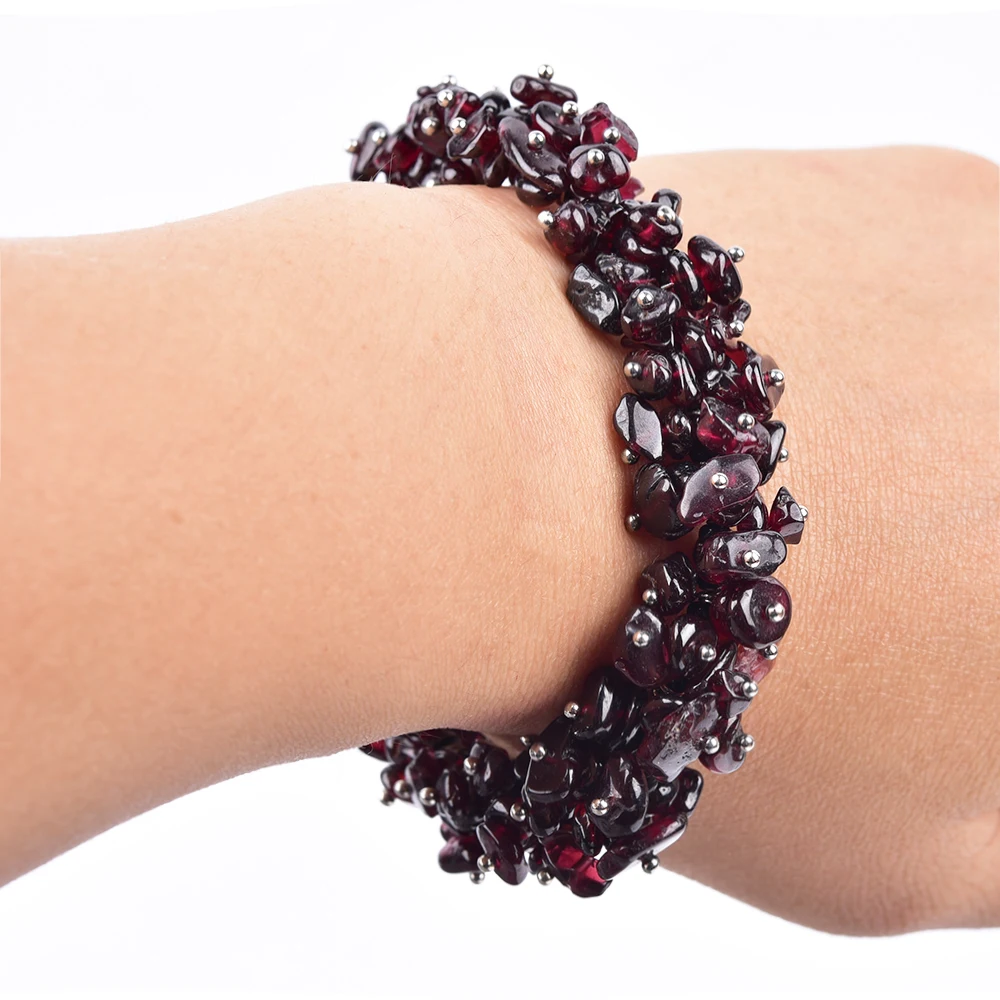 Asingeloo Irregular Garnet Johnstonotite Beads Handmade Bracelets Gift for Women Summer Hot Sale
Asingeloo Irregular Garnet Johnstonotite Beads Handmade Bracelets Gift for Women Summer Hot Sale