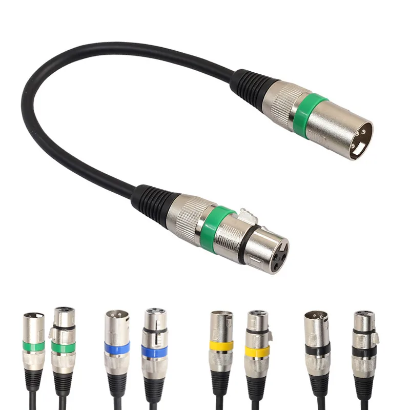 New Arrival Multifunctional 30cm Balanced XLR Male to Female Microphone Cable Speakers Pro Devices Transmission Connector Parts
New Arrival Multifunctional 30cm Balanced XLR Male to Female Microphone Cable Speakers Pro Devices Transmission Connector Parts