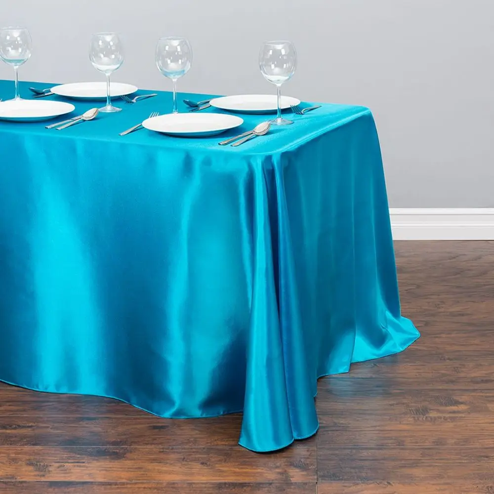 Wedding White Satin Table Cloth Rectangle Table Cover Table Overlay For Wedding Event Party Hotel Birthday Decoration
Wedding White Satin Table Cloth Rectangle Table Cover Table Overlay For Wedding Event Party Hotel Birthday Decoration