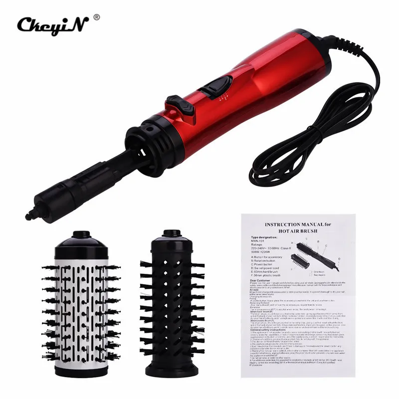 CkeyiN Automatic Hair Curler Brush Thermostatic Hot Air Comb Hair Dryer Rotating Anion Hair Curling Iron Roller Styling Tool P42
CkeyiN Automatic Hair Curler Brush Thermostatic Hot Air Comb Hair Dryer Rotating Anion Hair Curling Iron Roller Styling Tool P42