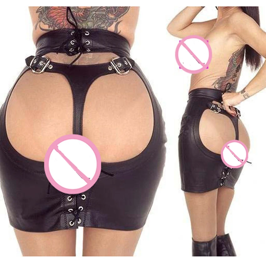 S-XXL Female Open Hip Buttock Exposing Bondage Skirt Wetlook Faux Leather Spanking Skirt Tight Fit Fetish Club Erotic Skirt
S-XXL Female Open Hip Buttock Exposing Bondage Skirt Wetlook Faux Leather Spanking Skirt Tight Fit Fetish Club Erotic Skirt