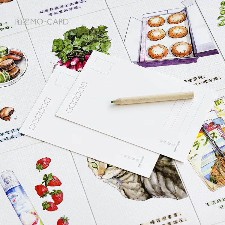 30 Sheets/Set Let's Have a Picnic Postcard/Greeting Card/Message Card/Birthday Letter Envelope Gift Card
30 Sheets/Set Let's Have a Picnic Postcard/Greeting Card/Message Card/Birthday Letter Envelope Gift Card