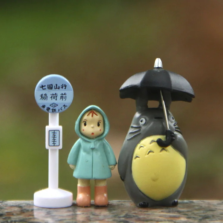 Игрушка Studio Ghibli My Neighbor Totoro кукла Сяомэй ПВХ экшн-фигурка Хаяо Миядзаки Японские