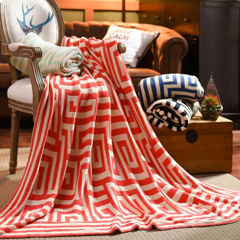 Beroyal Брендовое одеяло 1 шт. 100% хлопковое вязаное для взрослых весеннее/осеннее