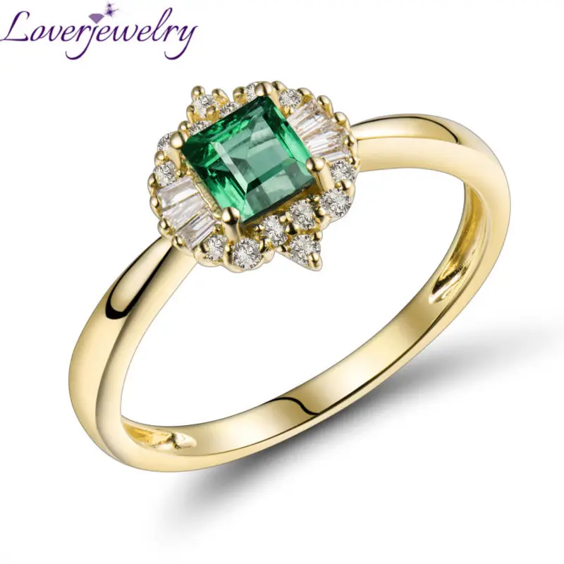 LOVERJEWELRY 14kt желтое золото, натуральный бриллиант, Изумрудное кольцо, изумрудные ювелирные изделия для жены и мужа WU280
LOVERJEWELRY 14kt желтое золото, натуральный бриллиант, Изумрудное кольцо, изумрудные ювелирные изделия для жены и мужа WU280