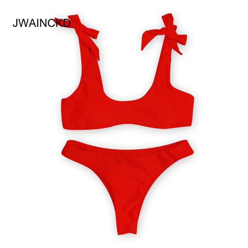 JWAINCKD Sexy Bikini Set Cross Swimwear Women Swimsuit Bandage Bathing Suits Maillot De Bain Femme Bikinis Thong Bottom Biquni
JWAINCKD Sexy Bikini Set Cross Swimwear Women Swimsuit Bandage Bathing Suits Maillot De Bain Femme Bikinis Thong Bottom Biquni