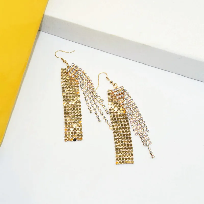 Ajojewel Bling Bling Big Geometrical Earrings Woman Tassel Earrings Long Party Earrings Rhinestone
Ajojewel Bling Bling Big Geometrical Earrings Woman Tassel Earrings Long Party Earrings Rhinestone