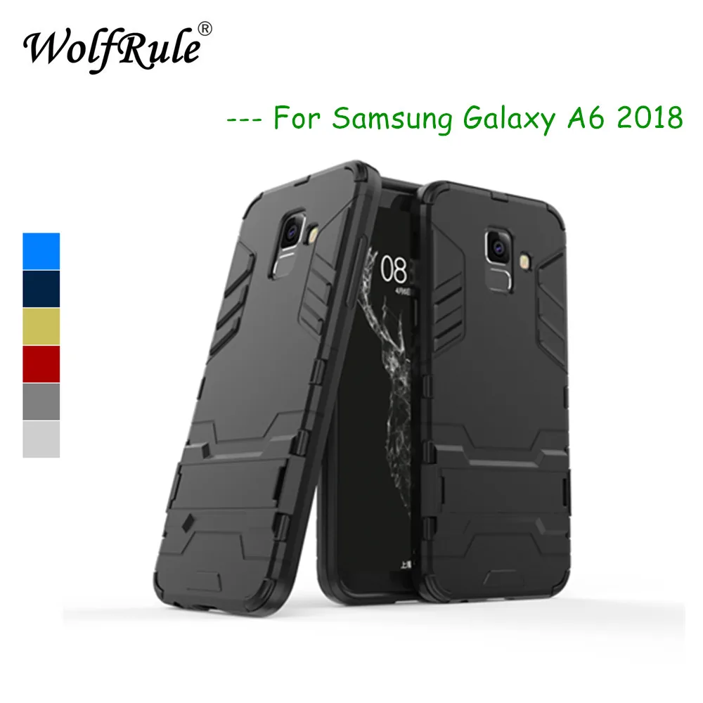 Противоударный чехол для Samsung Galaxy A6 2018, мягкий резиновый + Гибридный Пластиковый чехол для Samsung A6 2018 A600, чехлы для телефонов
Противоударный чехол для Samsung Galaxy A6 2018, мягкий резиновый + Гибридный Пластиковый чехол для Samsung A6 2018 A600, чехлы для телефонов