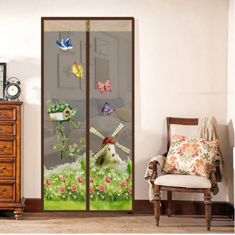 Summer Style Closing Mesh Mosquito Net Window Screens Curtain Anti Mosquito Magnetic Tulle Shower Curtain Door Screen
Summer Style Closing Mesh Mosquito Net Window Screens Curtain Anti Mosquito Magnetic Tulle Shower Curtain Door Screen