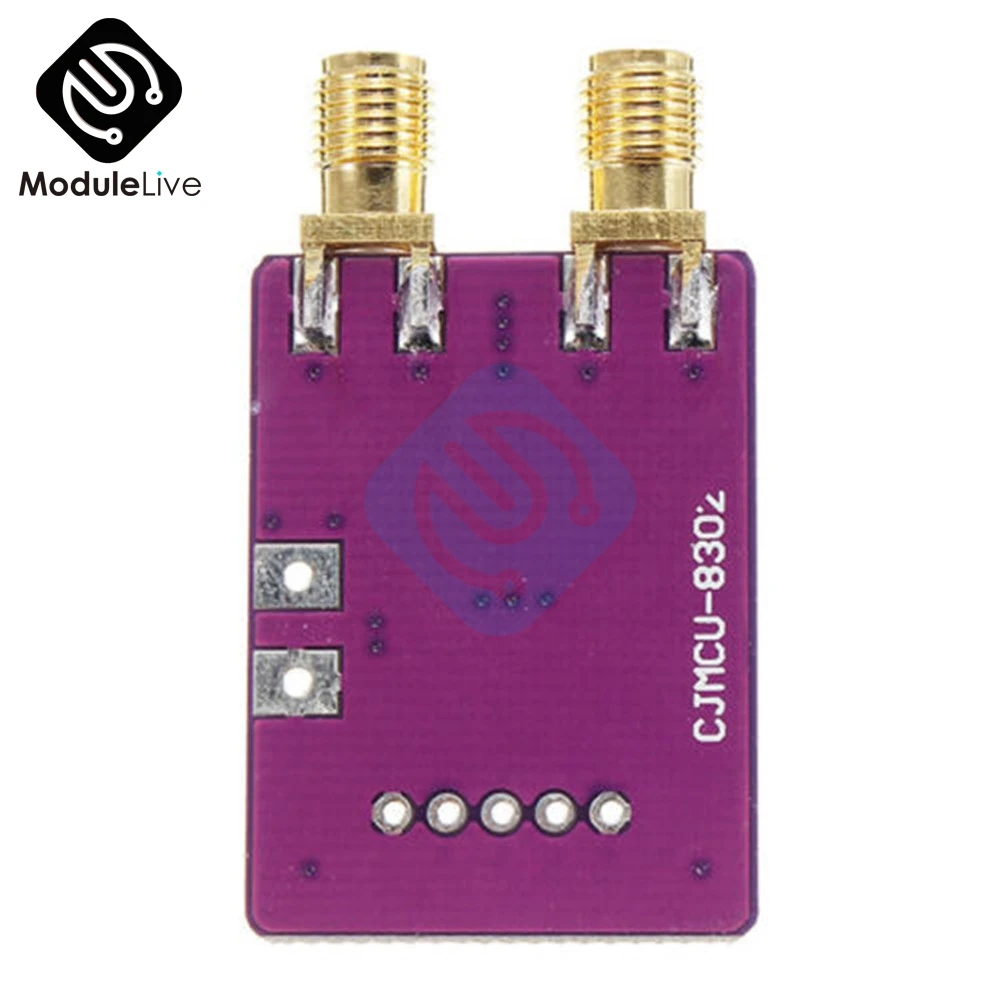 AD8302 Broadband Amplifier Bandwidth Logarithmic Amplifier Board Amplitude Phase Detector DC 5V Module
AD8302 Broadband Amplifier Bandwidth Logarithmic Amplifier Board Amplitude Phase Detector DC 5V Module