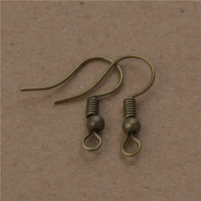 200 PCS Wholesale Bronze French Wire Earring fish Hooks Plain coil ear wire Earrings EARWIRE ,Free Shipping
200 PCS Wholesale Bronze French Wire Earring fish Hooks Plain coil ear wire Earrings EARWIRE ,Free Shipping