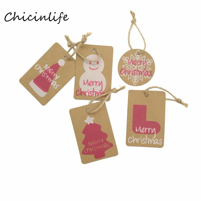 50pcs/lot Merry Christmas Tree Paper Hanging Tags With String Christmas Ornament Xmas Gift Decoration Label
50pcs/lot Merry Christmas Tree Paper Hanging Tags With String Christmas Ornament Xmas Gift Decoration Label