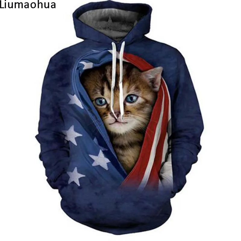 Cartoon cat hoodie winter warm sweatshirt pullover men's and women's fashion casual sportswear 3D hoodie sweatshirt flag
Cartoon cat hoodie winter warm sweatshirt pullover men's and women's fashion casual sportswear 3D hoodie sweatshirt flag