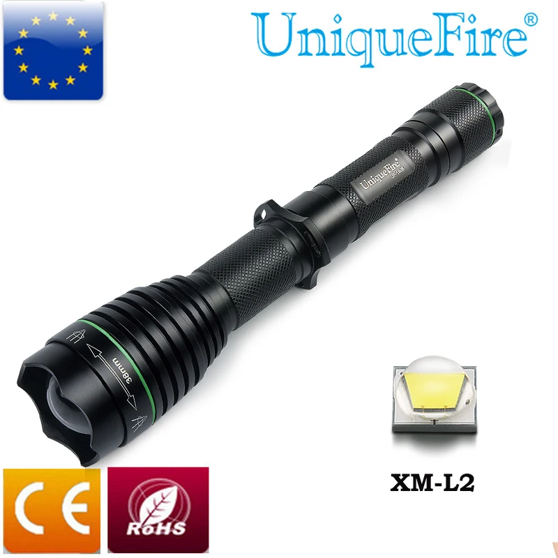 UniqueFire 1508 XM-L2 Led 1200LM Newest Light Flashlight T38 Zoomable Steam Flexible For Riding Hiking
UniqueFire 1508 XM-L2 Led 1200LM Newest Light Flashlight T38 Zoomable Steam Flexible For Riding Hiking