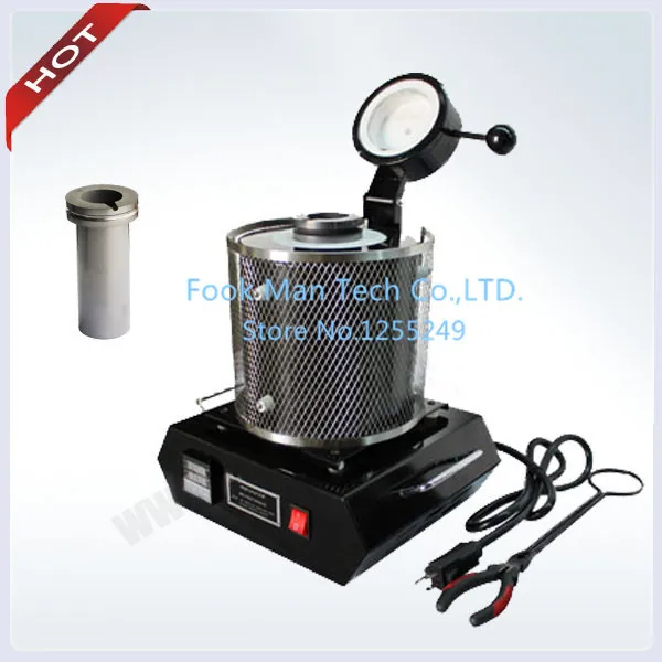 New Type Black Color Electric Melting Furnace Gold and Silver Melting Furnace with Capacity 1kg,Smelting Machine
New Type Black Color Electric Melting Furnace Gold and Silver Melting Furnace with Capacity 1kg,Smelting Machine