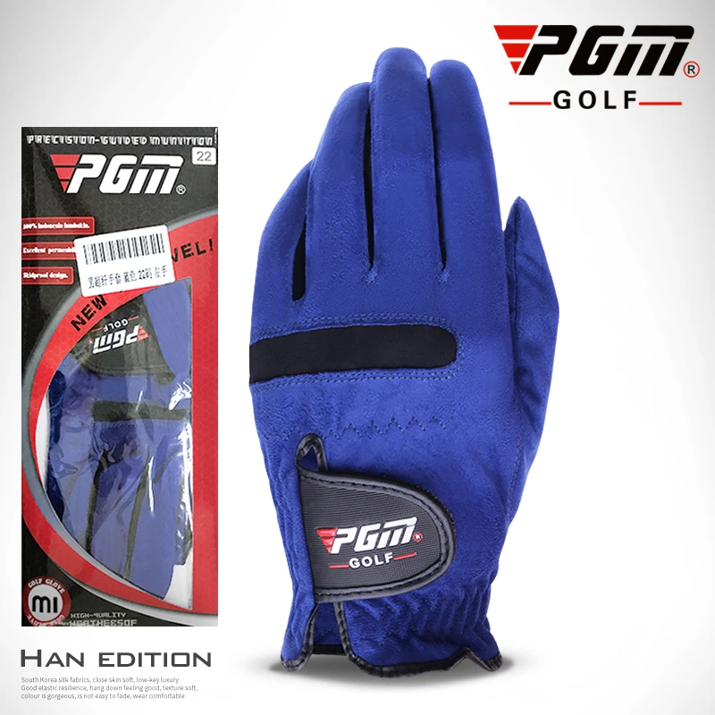 New Golf Sport Gloves Blue Left and Right Hand Men's Super Fiber Fabric Microfiber Cloth Gloves Male Soft Outdoor
New Golf Sport Gloves Blue Left and Right Hand Men's Super Fiber Fabric Microfiber Cloth Gloves Male Soft Outdoor
