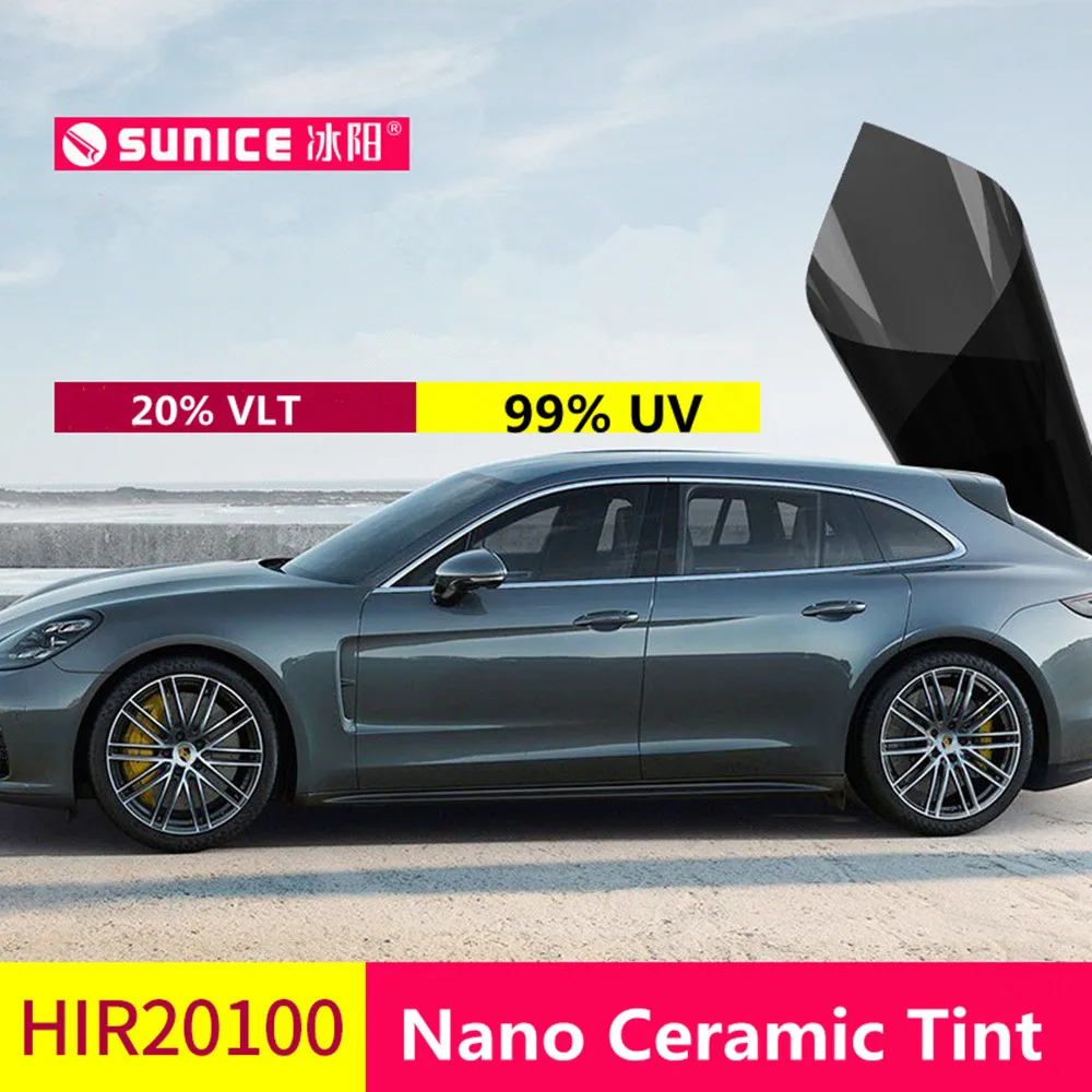 New Brand Nano Ceramic Window Tint Film Solar Glass 20%VLT UV Proof Car Windshield sun shade House 99 % Anti-UV rate 1.52*60m
New Brand Nano Ceramic Window Tint Film Solar Glass 20%VLT UV Proof Car Windshield sun shade House 99 % Anti-UV rate 1.52*60m