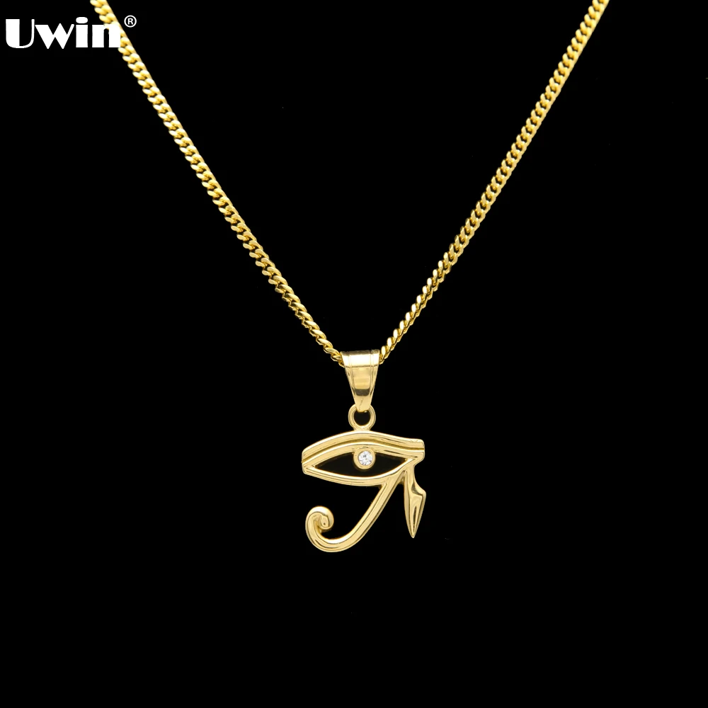 Male The New Style Stainless steel Gold Color Pharaoh Of Egypt The Patron Saint Of The Eye Of Horus Amulet God Eye Pendant
Male The New Style Stainless steel Gold Color Pharaoh Of Egypt The Patron Saint Of The Eye Of Horus Amulet God Eye Pendant