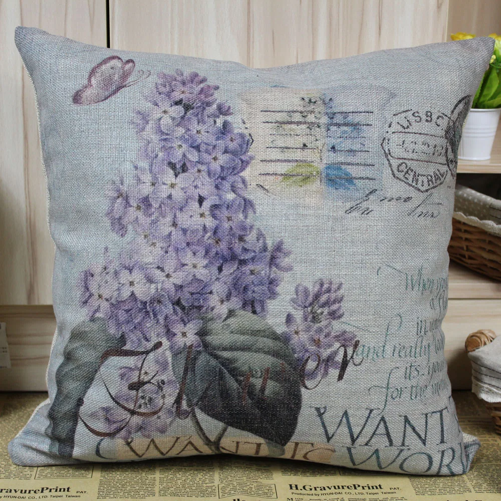 LINKWELL Wholesale Free Shipping Purple Lavender Flower Stamp Linen Cotton Cushion Cover
LINKWELL Wholesale Free Shipping Purple Lavender Flower Stamp Linen Cotton Cushion Cover