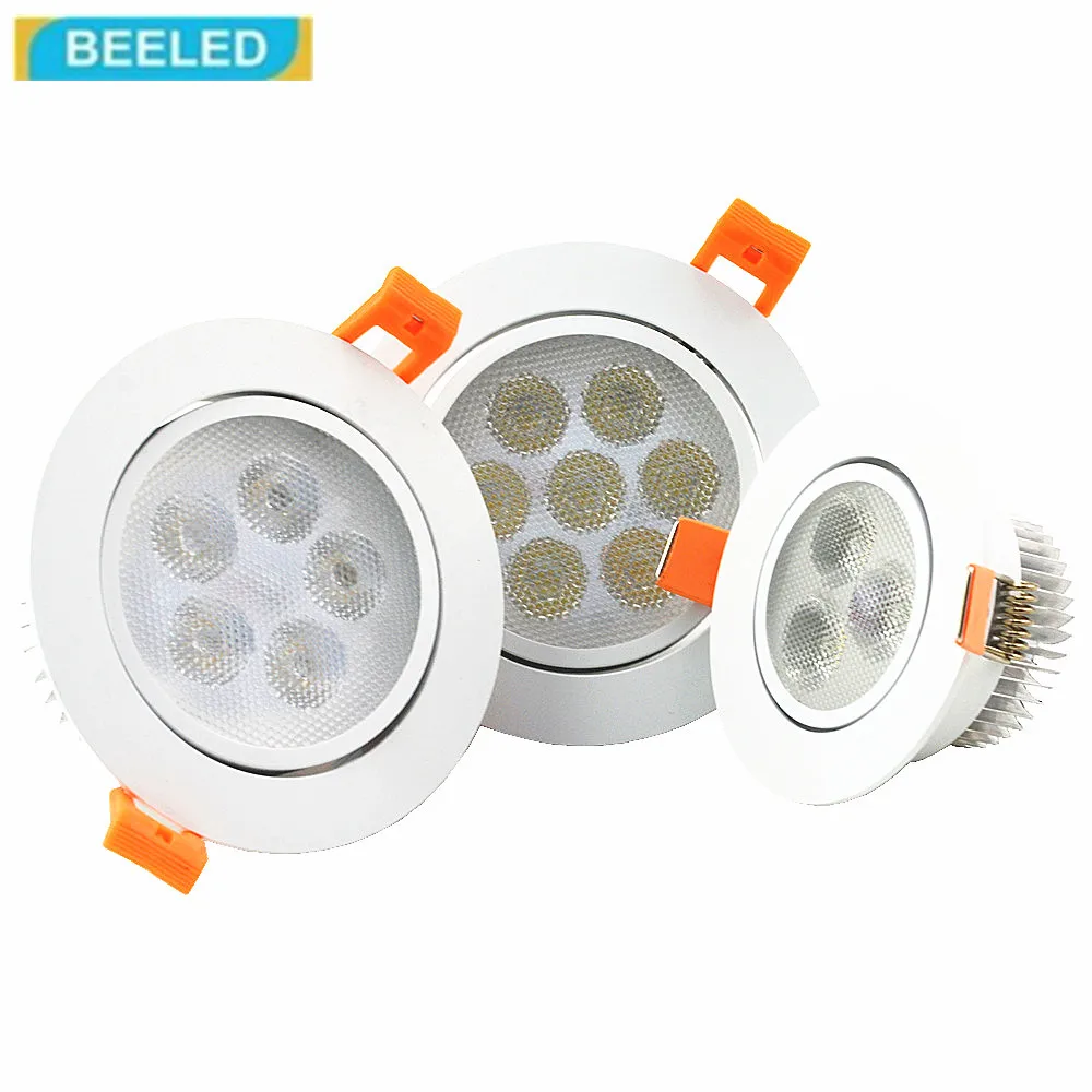 LED Downlights Recessed ceiling light led Dimmbale white aluminum 3W 5W 7W high power LED spotlight 220V dimmer LED lamps
LED Downlights Recessed ceiling light led Dimmbale white aluminum 3W 5W 7W high power LED spotlight 220V dimmer LED lamps